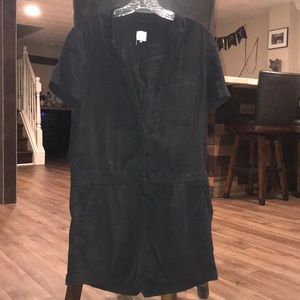 Cute charcoal romper